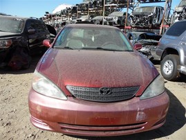 2002 Toyota Camry XLE Burgundy 3.0L AT #Z22982